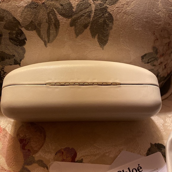 CHLOE SUNNIES SUNGLASSES NWT & CASE BEAUTIFUL BURGUNDY - Picture 9 of 16